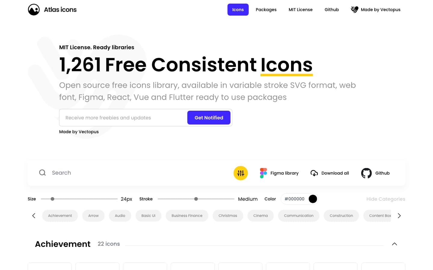 Atlas Icons